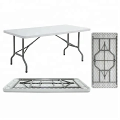 HDPE 6FT Folding Table 183cm Plastic Outdoor Trestle Tables Garden Dining Camping Table,HDPE 6FT Folding Table 183cm Plastic Outdoor Trestle Tables Garden Dining Camping Table,DAILY UP FURNITURE-The professional supplier of School Furniture, Office Furniture, Home Furnirure