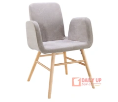 Modern Comfortable Living Room Furniture Wholesale Dining Cafe Fabric Chair with Steel Leg for Coffee Room Leisure,Modern Comfortable Living Room Furniture Wholesale Dining Cafe Fabric Chair with Steel Leg for Coffee Room Leisure,DAILY UP FURNITURE-The professional supplier of School Furniture, Office Furniture, Home Furnirure