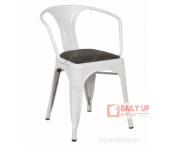 Balcony Bar Stool Chair with Padded Outdoor Metal Bar Chair Steel Stackable Metal Bar Stools,Balcony Bar Stool Chair with Padded Outdoor Metal Bar Chair Steel Stackable Metal Bar Stools,DAILY UP FURNITURE-The professional supplier of School Furniture, Office Furniture, Home Furnirure