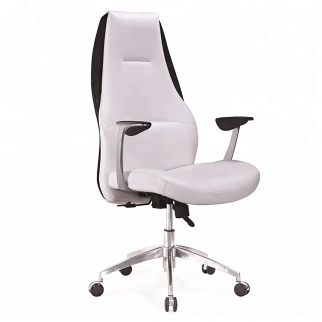 Luxurious Swivel Chair Mechanism Office Furniture Made In China Leather Office Chair with Armrest White Pu Chair Branded Export,Luxurious Swivel Chair Mechanism Office Furniture Made In China Leather Office Chair with Armrest White Pu Chair Branded Export,DAILY UP FURNITURE-The professional supplier of School Furniture, Office Furniture, Home Furnirure