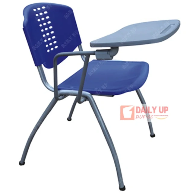 Stacking Plastic Chair with Writing Pad Lecture Chair with Writing Tablet Metal Frame Student Chair,Stacking Plastic Chair with Writing Pad Lecture Chair with Writing Tablet Metal Frame Student Chair,DAILY UP FURNITURE-The professional supplier of School Furniture, Office Furniture, Home Furnirure