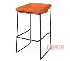 Popular Hot Sell Steel Frame High Stool Fabric Bar Stool with Fabric Trend Style Simple Design For Sale,Popular Hot Sell Steel Frame High Stool Fabric Bar Stool with Fabric Trend Style Simple Design For Sale,DAILY UP FURNITURE-The professional supplier of School Furniture, Office Furniture, Home Furnirure