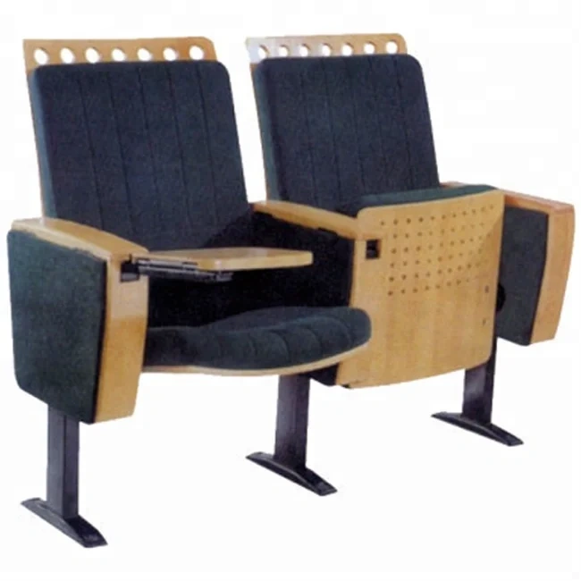 Pubic Auditorium Seating with Wood Back Conference Hall Chair with Writing Tablet College Classroom Furniture,Pubic Auditorium Seating with Wood Back Conference Hall Chair with Writing Tablet College Classroom Furniture,DAILY UP FURNITURE-The professional supplier of School Furniture, Office Furniture, Home Furnirure