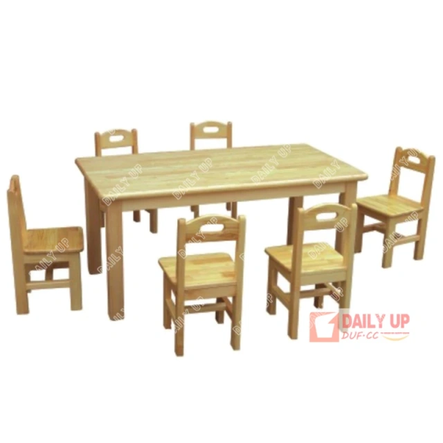 Solid Wood Preschool Desk 120*60cm Wooden Kids Desk Nursery School Kindergarten Furniture Children Study Desk for 6-Person,Solid Wood Preschool Desk 120*60cm Wooden Kids Desk Nursery School Kindergarten Furniture Children Study Desk for 6-Person,DAILY UP FURNITURE-The professional supplier of School Furniture, Office Furniture, Home Furnirure