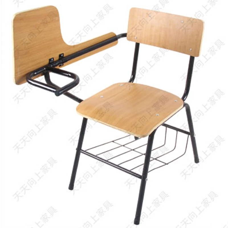 Comfortable Reading Chair with Basket Wooden Chair With Writing Pad Primary School Furniture,Comfortable Reading Chair with Basket Wooden Chair With Writing Pad Primary School Furniture,DAILY UP FURNITURE-The professional supplier of School Furniture, Office Furniture, Home Furnirure