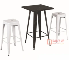 Tables And Chairs for Bar Metal Cafeteria Chairs and Tables 2 Seating Kitchen Chair,Tables And Chairs for Bar Metal Cafeteria Chairs and Tables 2 Seating Kitchen Chair,DAILY UP FURNITURE-The professional supplier of School Furniture, Office Furniture, Home Furnirure