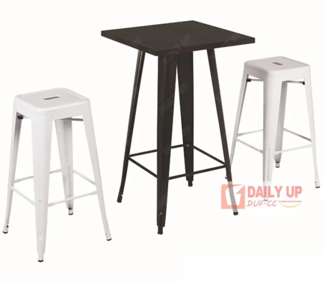 Tables And Chairs for Bar Metal Cafeteria Chairs and Tables 2 Seating Kitchen Chair,Tables And Chairs for Bar Metal Cafeteria Chairs and Tables 2 Seating Kitchen Chair,DAILY UP FURNITURE-The professional supplier of School Furniture, Office Furniture, Home Furnirure
