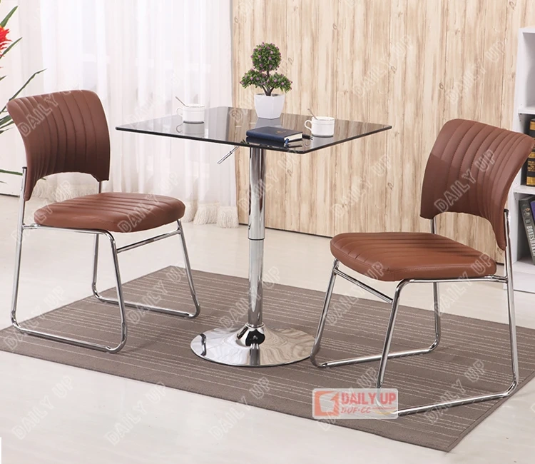 2016 Latest Dining Table Designs Height Adjustable Glass Banquet Table Mirrored Leisure Entertainment Table Top Made In China,2016 Latest Dining Table Designs Height Adjustable Glass Banquet Table Mirrored Leisure Entertainment Table Top Made In China,DAILY UP FURNITURE-The professional supplier of School Furniture, Office Furniture, Home Furnirure