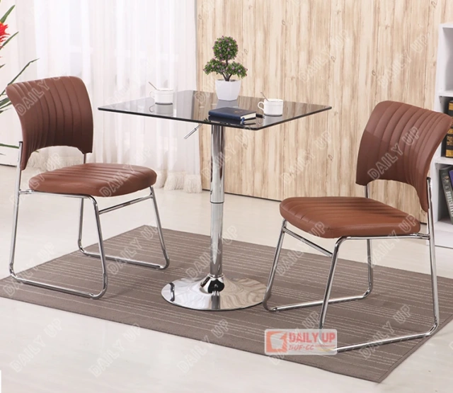 2016 Latest Dining Table Designs Height Adjustable Glass Banquet Table Mirrored Leisure Entertainment Table Top Made In China,2016 Latest Dining Table Designs Height Adjustable Glass Banquet Table Mirrored Leisure Entertainment Table Top Made In China,DAILY UP FURNITURE-The professional supplier of School Furniture, Office Furniture, Home Furnirure