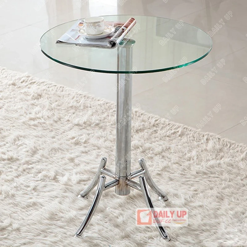 Coffee Bar Desk with Chromed Leg Restaurant Dinner Table with Glass Table Top High Quality Table For Sale Import Export Business,Coffee Bar Desk with Chromed Leg Restaurant Dinner Table with Glass Table Top High Quality Table For Sale Import Export Business,DAILY UP FURNITURE-The professional supplier of School Furniture, Office Furniture, Home Furnirure