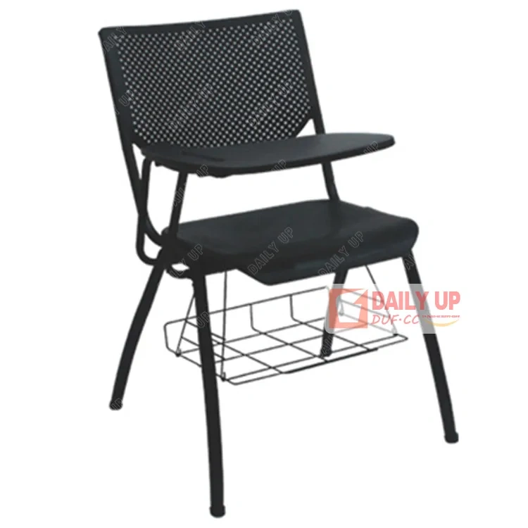 Office Seating with Writing Pad Classroom Training Chair Student Chair with Book Basket,Office Seating with Writing Pad Classroom Training Chair Student Chair with Book Basket,DAILY UP FURNITURE-The professional supplier of School Furniture, Office Furniture, Home Furnirure