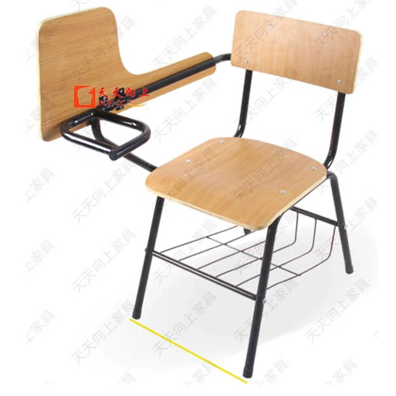 Comfortable Reading Chair with Basket Wooden Chair With Writing Pad Primary School Furniture,Comfortable Reading Chair with Basket Wooden Chair With Writing Pad Primary School Furniture,DAILY UP FURNITURE-The professional supplier of School Furniture, Office Furniture, Home Furnirure