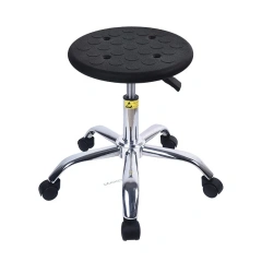 Adjustable PU Seat Workshop Stool With Wheels And Frosted Seat Breathable Swivel Hospital Stool For Laboratory Factory Office,Adjustable PU Seat Workshop Stool With Wheels And Frosted Seat Breathable Swivel Hospital Stool For Laboratory Factory Office,DAILY UP FURNITURE-The professional supplier of School Furniture, Office Furniture, Home Furnirure