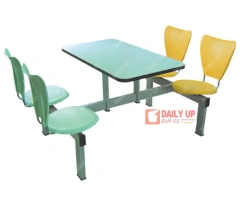 Dining Set Restaurant Chairs And Tables School Canteen Furniture Eating Desk with Chair,Dining Set Restaurant Chairs And Tables School Canteen Furniture Eating Desk with Chair,DAILY UP FURNITURE-The professional supplier of School Furniture, Office Furniture, Home Furnirure
