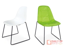 Leisure Patch Work Fabric Chair Bow Shape Chair with Steel Frame Newest Design Bar Cafe Chair for Rest,Leisure Patch Work Fabric Chair Bow Shape Chair with Steel Frame Newest Design Bar Cafe Chair for Rest,DAILY UP FURNITURE-The professional supplier of School Furniture, Office Furniture, Home Furnirure