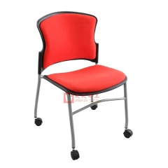 High Quality Kitchen Chair With Wheels Metal Frame Mobile Training Chair With Cushion And Ergonomic Armrest For Dining And Study,High Quality Kitchen Chair With Wheels Metal Frame Mobile Training Chair With Cushion And Ergonomic Armrest For Dining And Study,DAILY UP FURNITURE-The professional supplier of School Furniture, Office Furniture, Home Furnirure