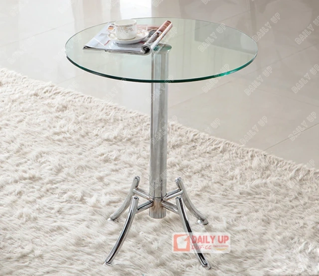 Best-Selling Dining Room Table with Stainless Steel Table and Chair Sets Cheap Leisure Transparent Glass Tea Tables for Sale,Best-Selling Dining Room Table with Stainless Steel Table and Chair Sets Cheap Leisure Transparent Glass Tea Tables for Sale,DAILY UP FURNITURE-The professional supplier of School Furniture, Office Furniture, Home Furnirure