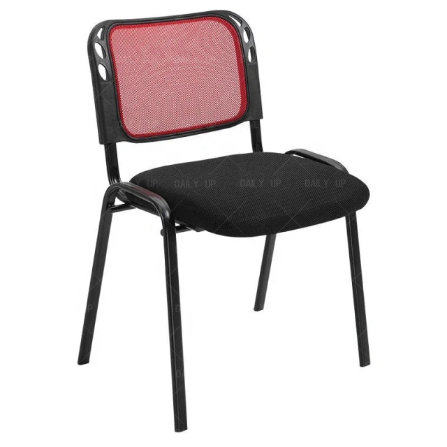 Stackable Upholstered Mesh Office Chair Ergonomic Padded Conference Chair With Breathable Backrest Thickened Sponge Cushion,Stackable Upholstered Mesh Office Chair Ergonomic Padded Conference Chair With Breathable Backrest Thickened Sponge Cushion,DAILY UP FURNITURE-The professional supplier of School Furniture, Office Furniture, Home Furnirure