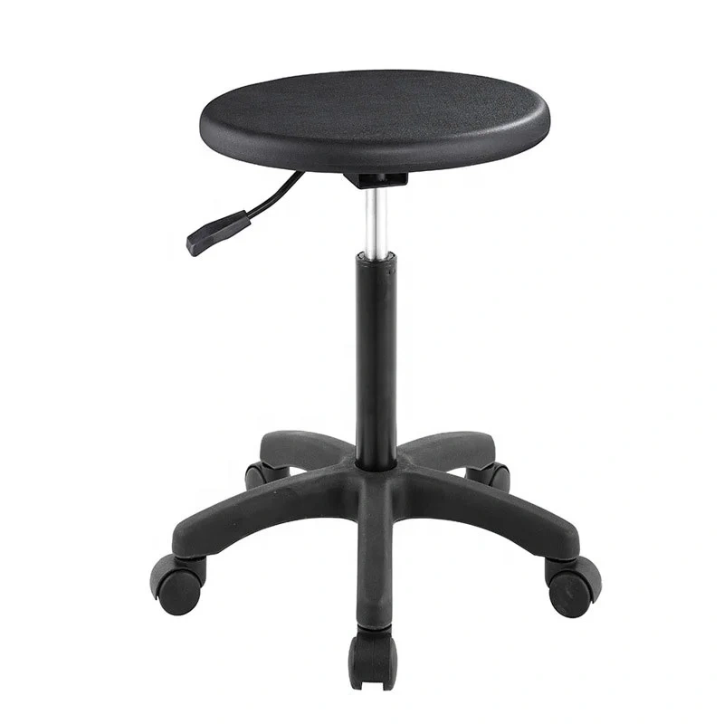 Adjustable PU Seat Workshop Stool With Wheels And Frosted Seat Breathable Swivel Hospital Stool For Laboratory Factory Office,Adjustable PU Seat Workshop Stool With Wheels And Frosted Seat Breathable Swivel Hospital Stool For Laboratory Factory Office,DAILY UP FURNITURE-The professional supplier of School Furniture, Office Furniture, Home Furnirure