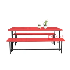 Dining Table And Chair Set 6 8 Seaters Removable Steel Frame Public Chair Desk And Chair Combo For School Canteen Restaurant,Dining Table And Chair Set 6 8 Seaters Removable Steel Frame Public Chair Desk And Chair Combo For School Canteen Restaurant,DAILY UP FURNITURE-The professional supplier of School Furniture, Office Furniture, Home Furnirure