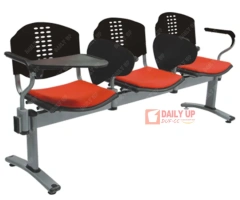 Public 3 Seater Padded Link Chair Waiting Chairs For Hairdresser Reception Cushion Chair,Public 3 Seater Padded Link Chair Waiting Chairs For Hairdresser Reception Cushion Chair,DAILY UP FURNITURE-The professional supplier of School Furniture, Office Furniture, Home Furnirure