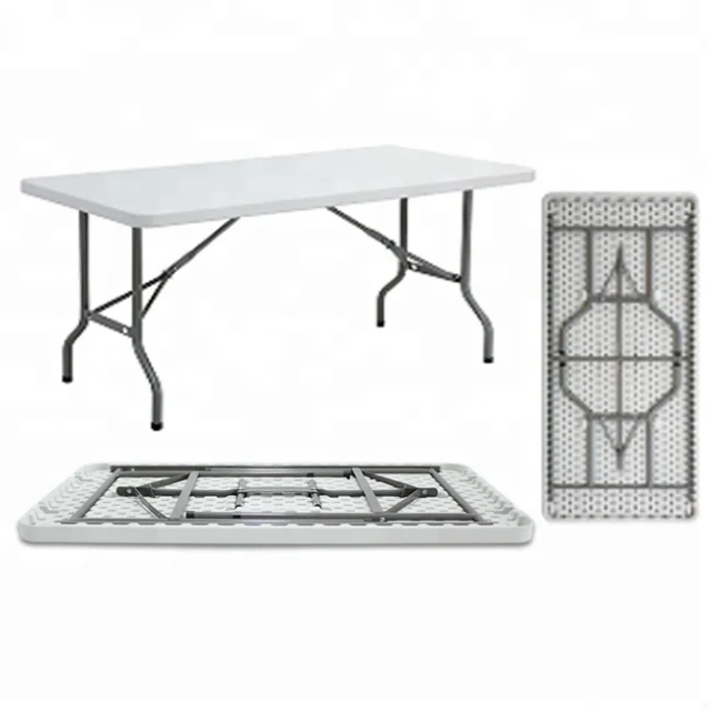 Wholesale Picnic Table for Garden Height Adjustable HDPE Folding Plastic Table Offwhite Cheap Folding Camping Table Outdoor,Wholesale Picnic Table for Garden Height Adjustable HDPE Folding Plastic Table Offwhite Cheap Folding Camping Table Outdoor,DAILY UP FURNITURE-The professional supplier of School Furniture, Office Furniture, Home Furnirure