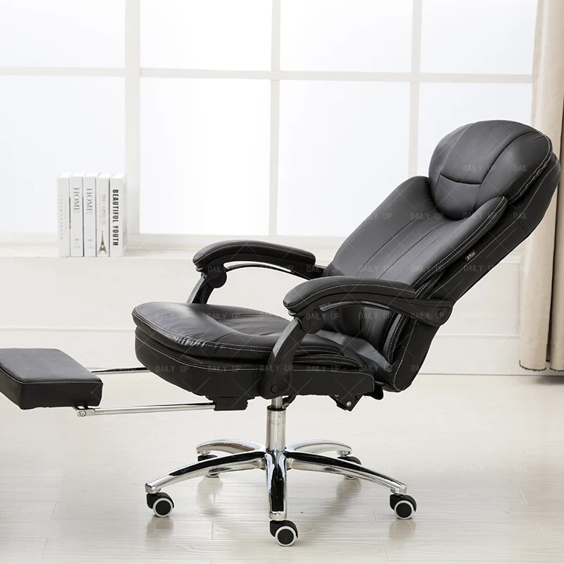 Metal Frame PU Office Chair Visitor Conference Room Guest Chair ergonomic office chair with footrest,Metal Frame PU Office Chair Visitor Conference Room Guest Chair ergonomic office chair with footrest,DAILY UP FURNITURE-The professional supplier of School Furniture, Office Furniture, Home Furnirure