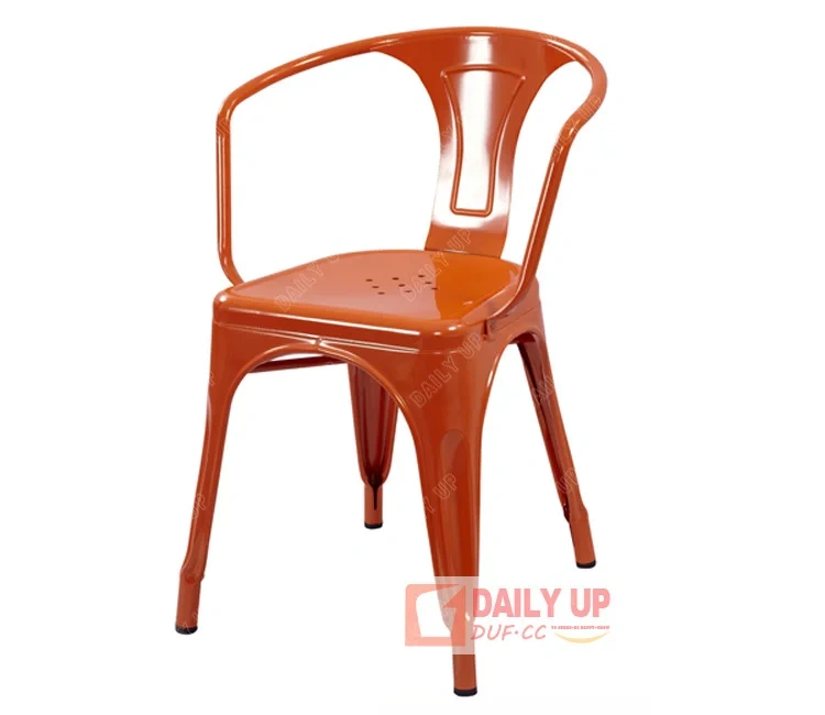 Stacking Industrial Vintage Metal Printed Chair Rose Gold Toli Style Chair White Modern Metal Kitchen Restaurant Chair Wholesale,Stacking Industrial Vintage Metal Printed Chair Rose Gold Toli Style Chair White Modern Metal Kitchen Restaurant Chair Wholesale,DAILY UP FURNITURE-The professional supplier of School Furniture, Office Furniture, Home Furnirure