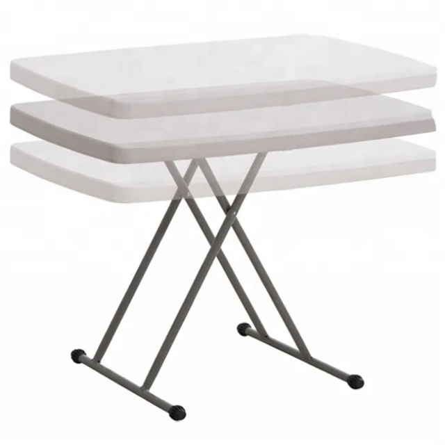 Wholesale Picnic Table for Garden Height Adjustable HDPE Folding Plastic Table Offwhite Cheap Folding Camping Table Outdoor,Wholesale Picnic Table for Garden Height Adjustable HDPE Folding Plastic Table Offwhite Cheap Folding Camping Table Outdoor,DAILY UP FURNITURE-The professional supplier of School Furniture, Office Furniture, Home Furnirure
