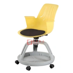 Professional Swivel Training Chair With Armrests For Student Adjustable Reading Chair With Huge Basket For Library Conference,Professional Swivel Training Chair With Armrests For Student Adjustable Reading Chair With Huge Basket For Library Conference,DAILY UP FURNITURE-The professional supplier of School Furniture, Office Furniture, Home Furnirure