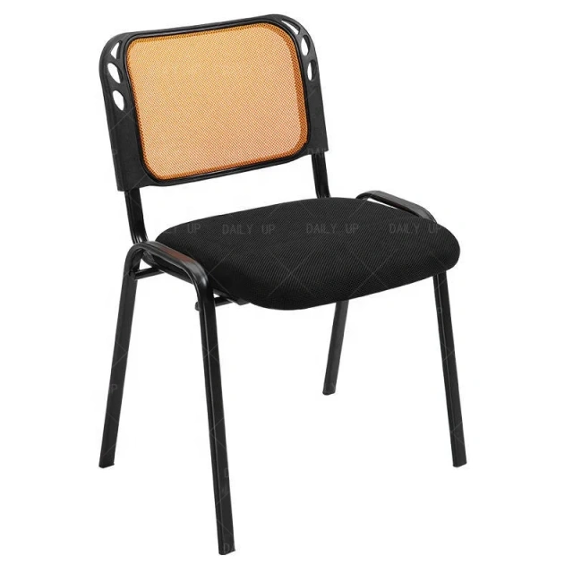 Stackable Upholstered Mesh Office Chair Ergonomic Padded Conference Chair With Breathable Backrest Thickened Sponge Cushion,Stackable Upholstered Mesh Office Chair Ergonomic Padded Conference Chair With Breathable Backrest Thickened Sponge Cushion,DAILY UP FURNITURE-The professional supplier of School Furniture, Office Furniture, Home Furnirure