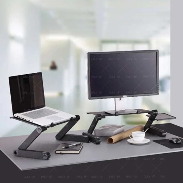 Metal portable folding adjustable laptop table with usb cooling fans from China,Metal portable folding adjustable laptop table with usb cooling fans from China,DAILY UP FURNITURE-The professional supplier of School Furniture, Office Furniture, Home Furnirure