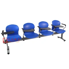 High Quality Public Row Waiting Chair Set With Armrest Metal Frame Four Seat Airport Bench With Word Pad For Hospital School,High Quality Public Row Waiting Chair Set With Armrest Metal Frame Four Seat Airport Bench With Word Pad For Hospital School,DAILY UP FURNITURE-The professional supplier of School Furniture, Office Furniture, Home Furnirure