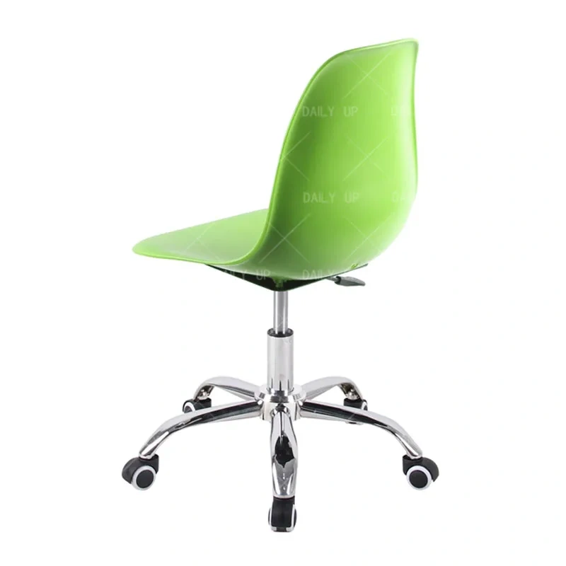 Stylish Swivel Office Chair With Wheels Adjustable And Ergonomic Barber Chair With Locking Caster For Dining And Visitor Leisure,Stylish Swivel Office Chair With Wheels Adjustable And Ergonomic Barber Chair With Locking Caster For Dining And Visitor Leisure,DAILY UP FURNITURE-The professional supplier of School Furniture, Office Furniture, Home Furnirure