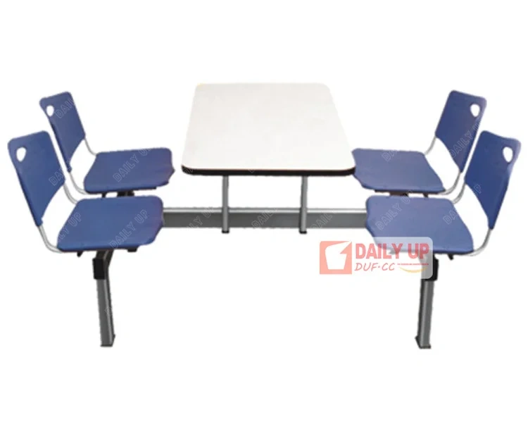 Dining Room Set Restaurant Tables And Chairs Prices Fast Food Furniture Desk with 4 Seating,Dining Room Set Restaurant Tables And Chairs Prices Fast Food Furniture Desk with 4 Seating,DAILY UP FURNITURE-The professional supplier of School Furniture, Office Furniture, Home Furnirure