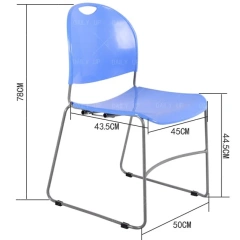 Concise Stacking Banquet Chair With Comfortable Back Large Seat Metal Frame Sled Dining Chair For Student Training And Leisure,Concise Stacking Banquet Chair With Comfortable Back Large Seat Metal Frame Sled Dining Chair For Student Training And Leisure,DAILY UP FURNITURE-The professional supplier of School Furniture, Office Furniture, Home Furnirure