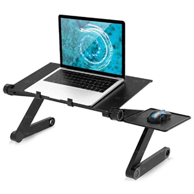 Metal portable folding adjustable laptop table with usb cooling fans from China,Metal portable folding adjustable laptop table with usb cooling fans from China,DAILY UP FURNITURE-The professional supplier of School Furniture, Office Furniture, Home Furnirure