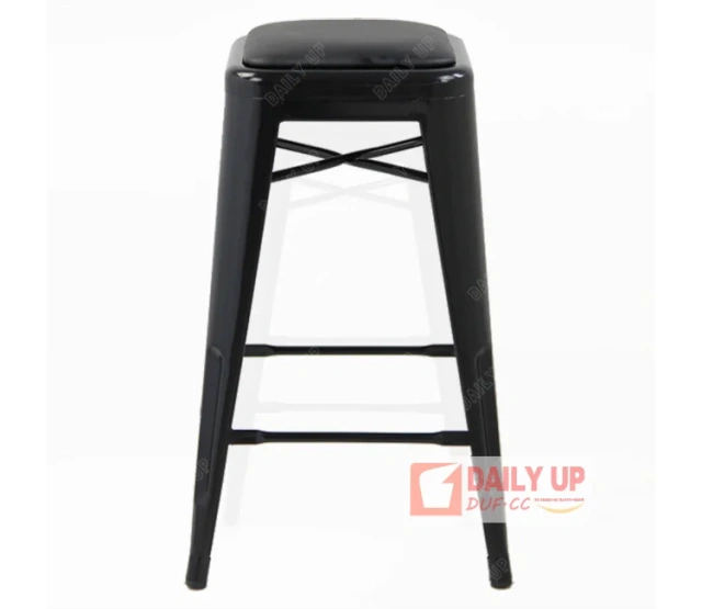 Stackable Metal Chair with Cushion Antique Restaurant Iron Loft Chair Outdoor Steel Frame Chair,Stackable Metal Chair with Cushion Antique Restaurant Iron Loft Chair Outdoor Steel Frame Chair,DAILY UP FURNITURE-The professional supplier of School Furniture, Office Furniture, Home Furnirure
