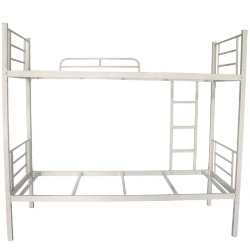 Steel Dorm Bunk Bed With Ladder Stair School Dormitory Bed Frame With Guard Rail Factory Dorm Metal Double Decker Bed,Steel Dorm Bunk Bed With Ladder Stair School Dormitory Bed Frame With Guard Rail Factory Dorm Metal Double Decker Bed,DAILY UP FURNITURE-The professional supplier of School Furniture, Office Furniture, Home Furnirure