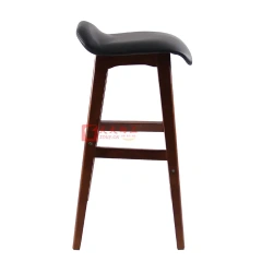 Wholesale High Bar Stool Nordic Wooden Chair With Footrest PU Leather And Fabric Square Stool For Kitchen Dining And Counter,Wholesale High Bar Stool Nordic Wooden Chair With Footrest PU Leather And Fabric Square Stool For Kitchen Dining And Counter,DAILY UP FURNITURE-The professional supplier of School Furniture, Office Furniture, Home Furnirure