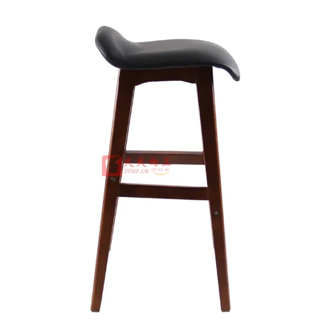 Wholesale High Bar Stool Nordic Wooden Chair With Footrest PU Leather And Fabric Square Stool For Kitchen Dining And Counter,Wholesale High Bar Stool Nordic Wooden Chair With Footrest PU Leather And Fabric Square Stool For Kitchen Dining And Counter,DAILY UP FURNITURE-The professional supplier of School Furniture, Office Furniture, Home Furnirure