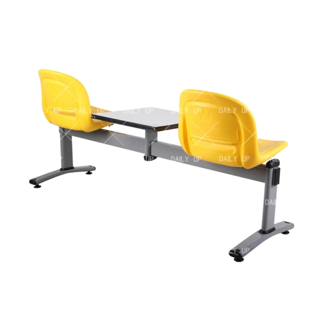 Contemporary Bench with Writing Board 3 Seater Office Writing Chair Sturdy Construction,Contemporary Bench with Writing Board 3 Seater Office Writing Chair Sturdy Construction,DAILY UP FURNITURE-The professional supplier of School Furniture, Office Furniture, Home Furnirure
