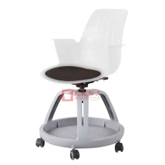 Professional Swivel Training Chair With Armrests For Student Adjustable Reading Chair With Huge Basket For Library Conference,Professional Swivel Training Chair With Armrests For Student Adjustable Reading Chair With Huge Basket For Library Conference,DAILY UP FURNITURE-The professional supplier of School Furniture, Office Furniture, Home Furnirure