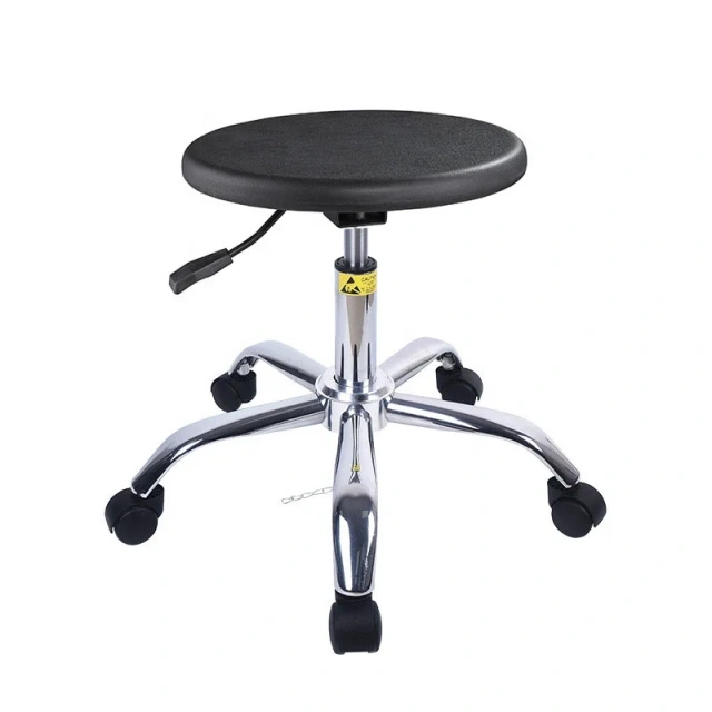 Adjustable PU Seat Workshop Stool With Wheels And Frosted Seat Breathable Swivel Hospital Stool For Laboratory Factory Office,Adjustable PU Seat Workshop Stool With Wheels And Frosted Seat Breathable Swivel Hospital Stool For Laboratory Factory Office,DAILY UP FURNITURE-The professional supplier of School Furniture, Office Furniture, Home Furnirure