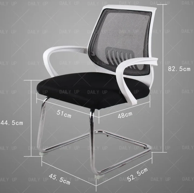 Sled Mesh Office Chair With Chromed Metal Legs Breathable And Ergonomic Computer Chair With Armrests For Meeting And Conference,Sled Mesh Office Chair With Chromed Metal Legs Breathable And Ergonomic Computer Chair With Armrests For Meeting And Conference,DAILY UP FURNITURE-The professional supplier of School Furniture, Office Furniture, Home Furnirure