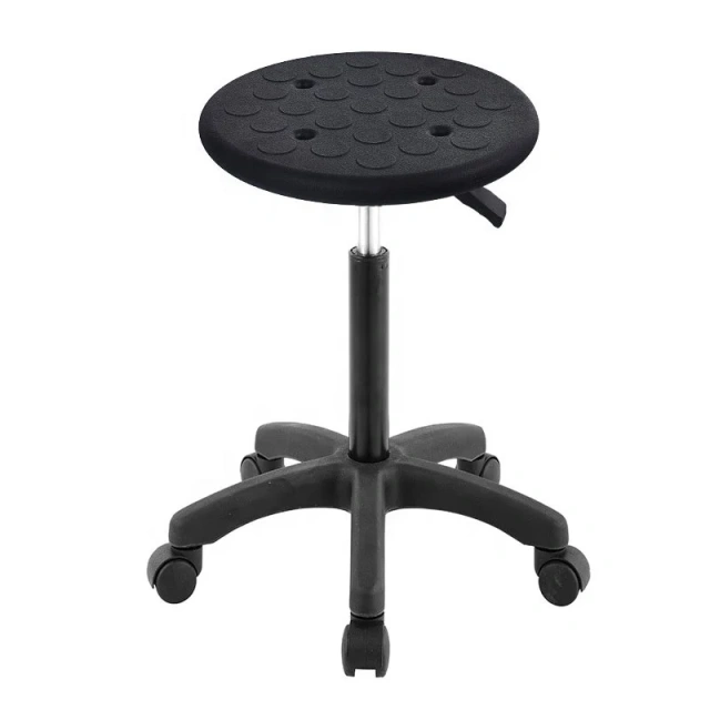 Adjustable PU Seat Workshop Stool With Wheels And Frosted Seat Breathable Swivel Hospital Stool For Laboratory Factory Office,Adjustable PU Seat Workshop Stool With Wheels And Frosted Seat Breathable Swivel Hospital Stool For Laboratory Factory Office,DAILY UP FURNITURE-The professional supplier of School Furniture, Office Furniture, Home Furnirure