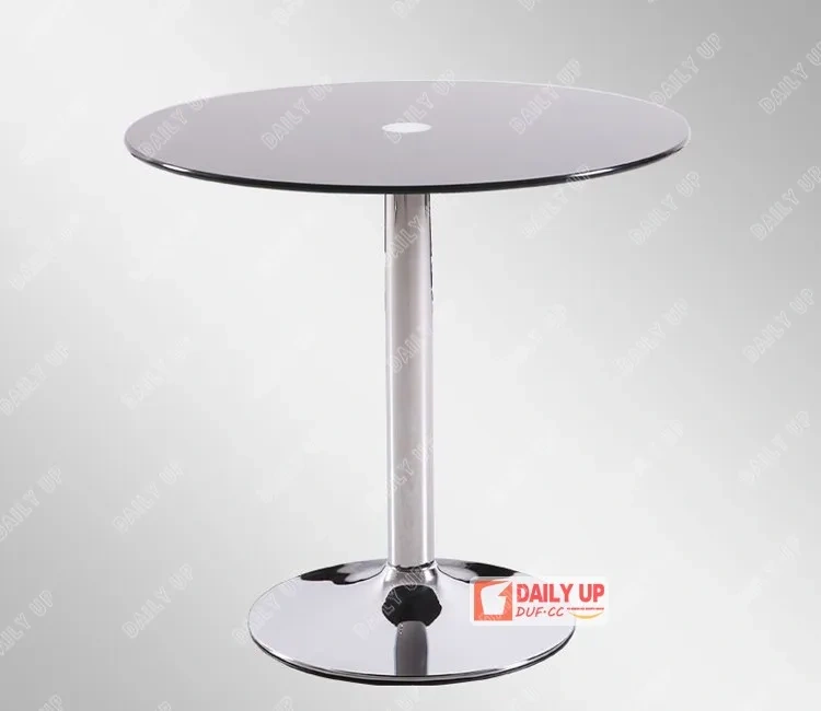 Creative Wooden Coffee Table with Metal Leg Modern Dining Tables Round Small Side Table,Creative Wooden Coffee Table with Metal Leg Modern Dining Tables Round Small Side Table,DAILY UP FURNITURE-The professional supplier of School Furniture, Office Furniture, Home Furnirure