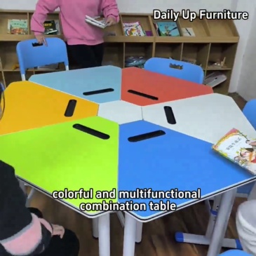 Group Reading Table and Chair With Colorful Desktop For Library Activity Studying Group Modular Reading Chair Adjustable,Group Reading Table and Chair With Colorful Desktop For Library Activity Studying Group Modular Reading Chair Adjustable,DAILY UP FURNITURE-The professional supplier of School Furniture, Office Furniture, Home Furnirure