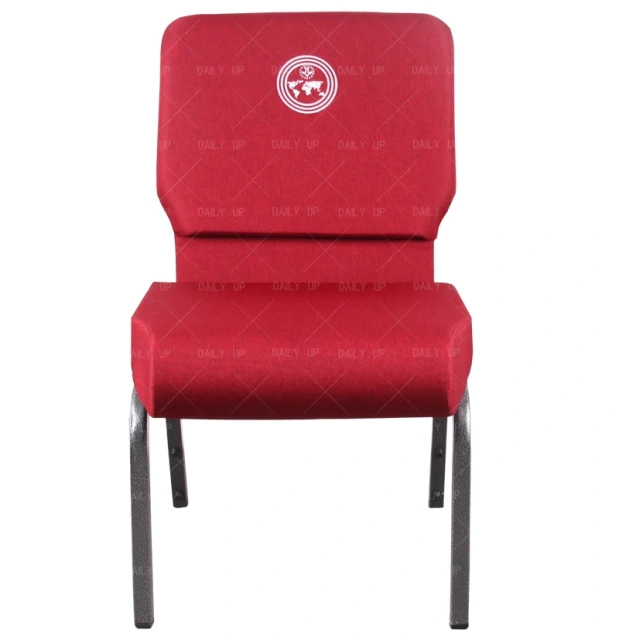 Cheap Church Chairs Cover with Fabric Wholesale Stacking Church Chair with Back Pocket Red Church Chair with Rack/Basket,Cheap Church Chairs Cover with Fabric Wholesale Stacking Church Chair with Back Pocket Red Church Chair with Rack/Basket,DAILY UP FURNITURE-The professional supplier of School Furniture, Office Furniture, Home Furnirure