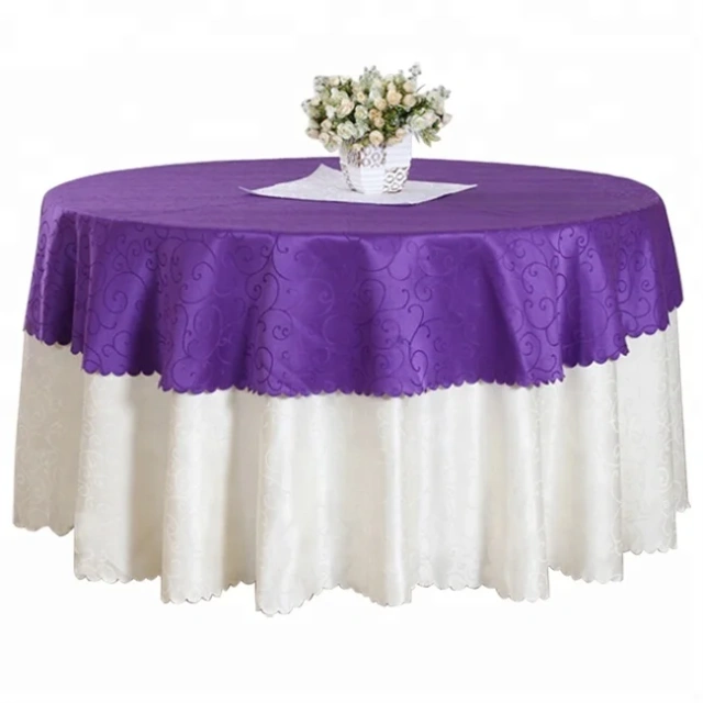 100% Polyester Hotel Table Cover Top for Party Cheap Wedding Round Table Cover Jacquard Retardant Table Cloth,100% Polyester Hotel Table Cover Top for Party Cheap Wedding Round Table Cover Jacquard Retardant Table Cloth,DAILY UP FURNITURE-The professional supplier of School Furniture, Office Furniture, Home Furnirure